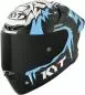Preview: KYT Integralhelm TT-Revo Masia Replica Winter Test - schwarz-blau-weiss