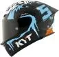 Preview: KYT Integralhelm TT-Revo Masia Replica Winter Test - schwarz-blau-weiss