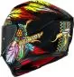 Preview: Suomy Integralhelm Track-1 Chieftain - schwarz matt-gelb-blau
