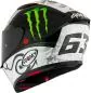 Preview: Suomy Integralhelm Track-1 Bagnaia Winter Test Monster Replica - schwarz-grau-weiss
