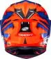 Preview: Suomy Integralhelm Track-1 Firestorm - orange-blau-schwarz