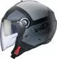Preview: Caberg Open Face Helmet Riviera V4X Alpha - matt black-anthracite-grey