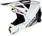 Preview: Acerbis Motocrosshelm T711 - weiss-schwarz