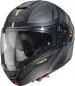 Preview: Caberg Flip-up helmet Levo X Manta - black-dark grey-yellow fluo