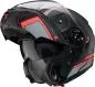 Preview: Caberg Flip-up helmet Levo X Elite - matt black-grey-red fluo