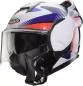 Preview: Caberg Flip-up helmet Trip Lunar - white-blue-red