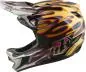 Preview: Troy Lee Designs D4 Carbon Helmet W/Mips - Overspray gold-black