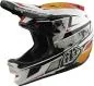 Preview: Troy Lee Designs D4 Composite Helmet W/Mips - Lined Up white