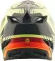 Preview: Troy Lee Designs D4 Polyacrylite Helmet W/MIPS - Qualifer schwarz-gelb