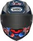 Preview: SHOEI Full-face helmet X-Spirit Pro Toprak - blue-red-white