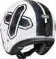 Preview: SHOEI Open Face Helmet J-O 2 Cross Logo 2 TC-6 - white-black
