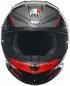 Preview: AGV Full-Face Helmet K6 S Multi Slashcut - black-grey-red