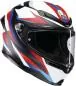 Preview: AGV Full Face Helmet K6 S Timewarp - matt black red blue