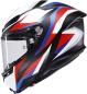 Preview: AGV Full Face Helmet K6 S Timewarp - matt black red blue