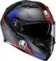 Preview: AGV Full-face helmet K3 Striga - matt black blue red