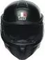 Preview: AGV Flip-up helmet Streetmodular Mono Uni - matt black