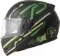 Preview: gms Hexago Graphic full-face helmet - green