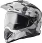 Preview: gms Adventus Camo - matt white-grey camo