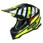 Preview: Nolan N53 Cliffjumper #75 Motocross Helm- schwarz matt-gelb