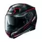Preview: Nolan N87 P Overland N-Com #31Full Face Helmet - black matt-red