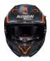 Preview: Nolan N87 Venator N-Com #91 Full Face Helmet - black matt-orange