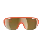 Preview: Poc Do Half Blade Eyewear - Fluorescent Orange Translucent Violet Gold Mirror Cat. 3