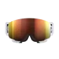 Preview: POC Nexal Mid Clarity Skibrille - Hydrogen White / Spektris Orange S2