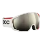 Preview: POC Zonula Ski Goggles - Rouge/Blanc/Partly Sunny Ivory