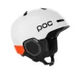 Preview: POC Fornix MIPS Ski Helmet - Hydrogen White/Fluorescent Orange