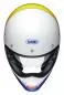Preview: SHOEI EX-Zero Equation TC-2 Full Face Helmet - white-blue-orange