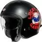 Preview: SHOEI J-O The Lucky cat Garage TC-5 Open Face Helmet - black-grey-red
