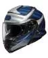 Preview: SHOEI Neotec II Splicer TC-2 Flip-Up Helmet - black matt-blue-silver