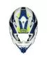 Preview: SHOEI VFX-WR Allegiant TC-3 Motocross Helmet - white-blue-yellow