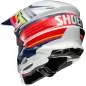 Preview: SHOEI VFX-WR Pinnacle TC-1 Motocross Helm- weiss-rot-blau