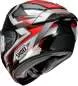 Preview: SHOEI X-Spirit Pro Escalate TC-1 Full Face Helmet - red-white-silver