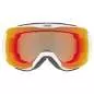 Preview: Uvex downhill 2100 CV Planet Ski Goggles - white, sl/ mirror scarlet - colorvision green