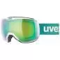Preview: Uvex Downhill 2100 CV Ski Goggles - white matt, sl/ mirror green - colorvision green