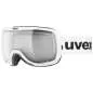 Preview: Uvex downhill 2100 VPX Skibrille - white, dl/ variomatic polavision