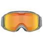 Preview: Uvex elemnt FM Ski Goggles - rhino mat, dl/mirror orange-orange