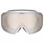 Preview: Uvex evidnt ATTRACT Skibrille - white matt dl/mirror silver