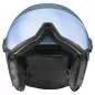 Preview: Uvex Wanted Visor Ski Helmet - stone blue matt