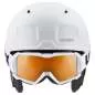 Preview: Uvex Heyya Pro Set Ski Helmet - white - black mat