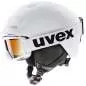 Preview: Uvex Heyya Pro Set Skihelm - white - black mat