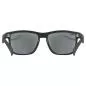 Preview: Uvex LGL 39 Sun Glasses - Black Mat Mirror Silver