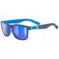 Preview: Uvex LGL 39 Sun Glasses - Grey Mat Blue Mirror Blue