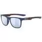 Preview: Uvex LGL 42 Sun Glasses - Blue Mat Havanna Litemirror Silver