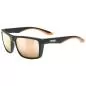 Preview: Uvex LGL 50 Colorvision Sonnenbrille - Black Mat Mirror Champagne