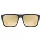 Preview: Uvex LGL 50 Colorvision Sonnenbrille - Black Mat Mirror Champagne