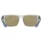 Preview: Uvex LGL 50 Colorvision Sonnenbrille - Smoke Mat Mirror Plasma