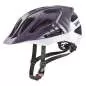 Preview: Uvex Quatro CC Velo Helmet - Plum White Matt